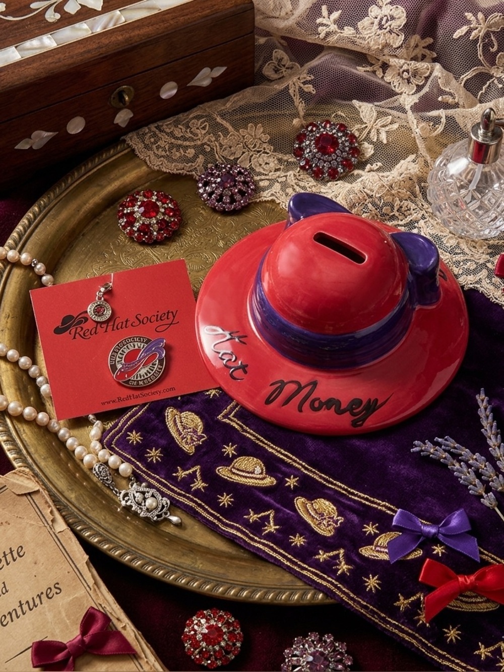 Red Hat Society Bundle Set
